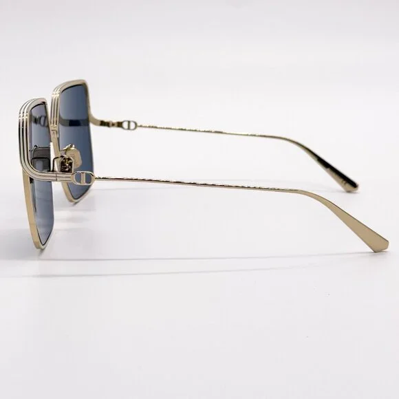 NEW DIOR EVERDIOR S1U B0B0 GOLD BLUE WOMEN SUNGLASSES DIOR display picture 3